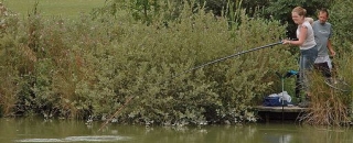 We can accommodate up to 22 anglers at any one time